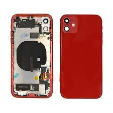 IPHONE 11 BACK GLASS HOUSING WITH PRE-INSTALLED SMALL PARTS PREMIUM
